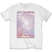 Joy Division Unisex T-Shirt Space - Unknown Pleasures Gradient Large