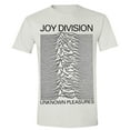 thumbnail image 1 of Joy Division Unisex T-shirt: Unknown Pleasures (White), 1 of 2
