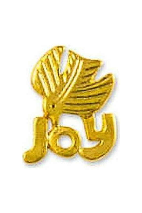 Joy Dove Christmas Pin. J Jesus first, O Others second, Y Yourself Last