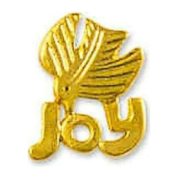 Joy Dove Christmas Pin. J Jesus first, O Others second, Y Yourself Last