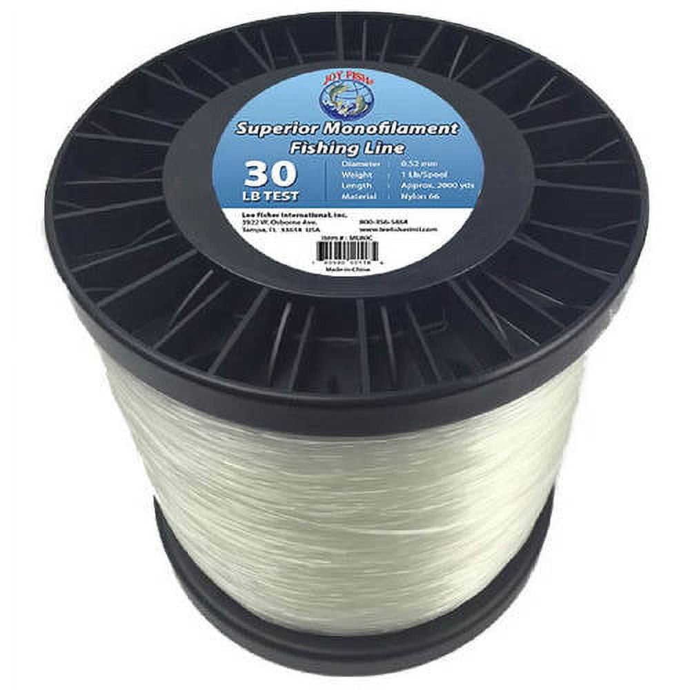 Joy Fish 5 Lb Spool Monofilament Fishing Line-50Lb Clear SKU: LI-ML050C5