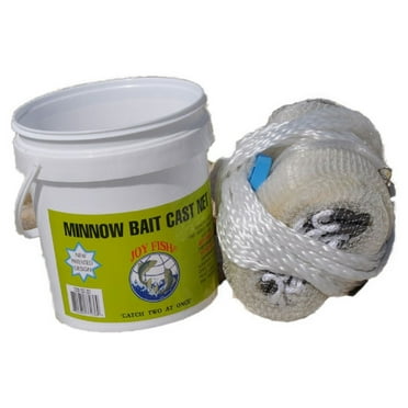 Joy Fish Cast Net - Minnow 7 Foot Radius
