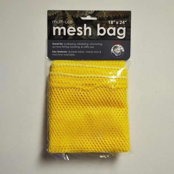 Joy Fish MESHBAG18X24 Yellow Mesh Bag 18"x24"