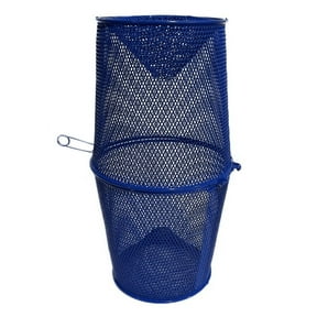 Joy Fish Minnow Trap Blue, Catch All Minnow for Bait