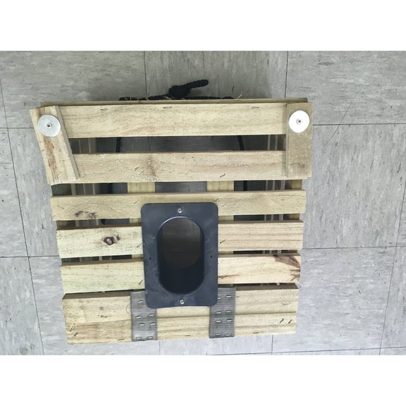 Joy Fish Wooden Stone Crab Trap-Assembled