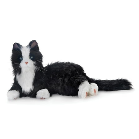 Joy For All Companion Pet Cat (Black and White Tuxedo), A23085L00PT
