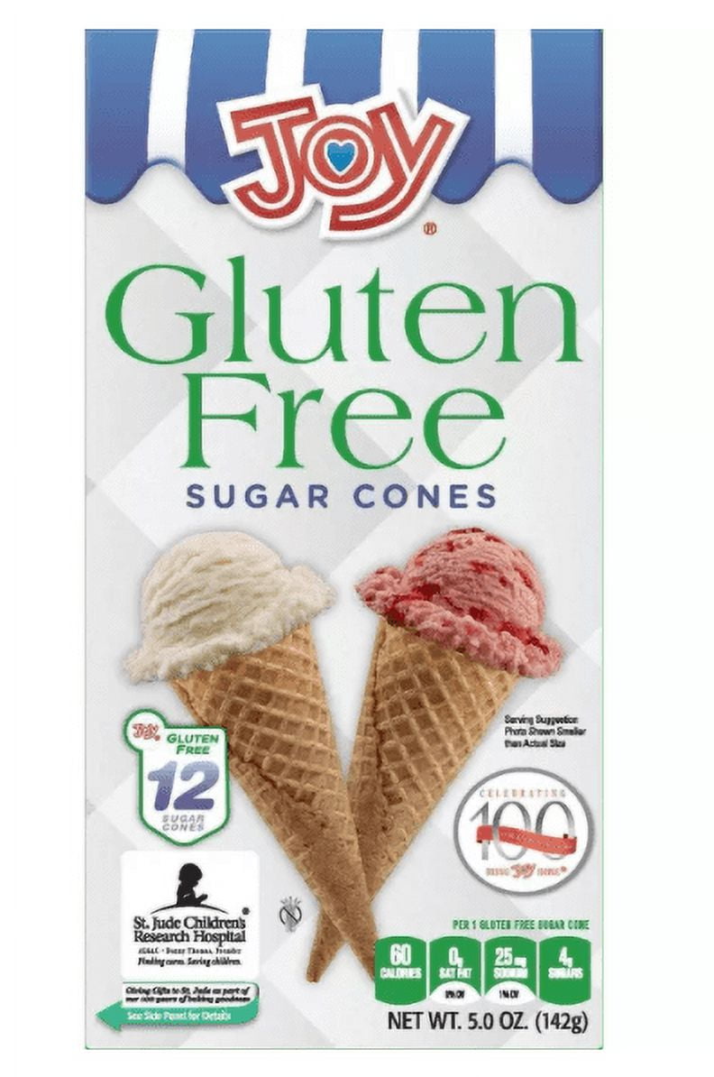 Joy Gluten Free Sugar Cones pack of 2!