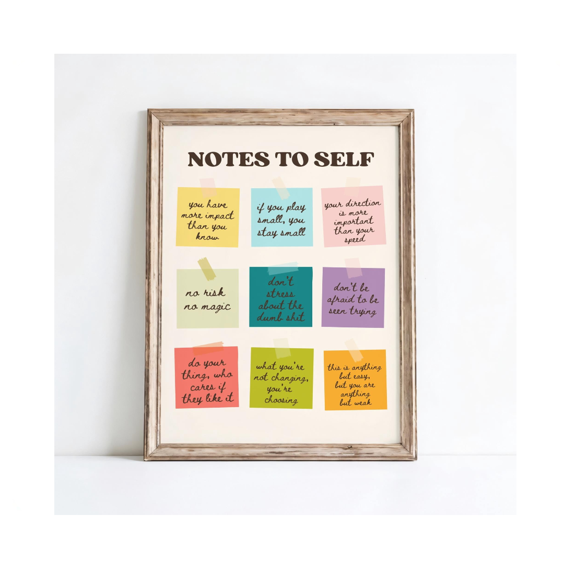 Joy Handwritten Quote Poster