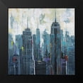 thumbnail image 1 of Joy, Julie 12x12 Black Modern Framed Museum Art Print Titled - Urban Oasis I, 1 of 4