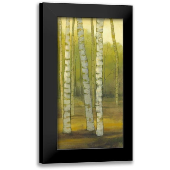 Joy, Julie 14x24 Black Modern Framed Museum Art Print Titled - Sunny Birch Grove II