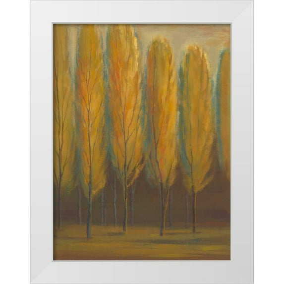 Joy, Julie 19x24 White Modern Wood Framed Museum Art Print Titled - Soft Sienna