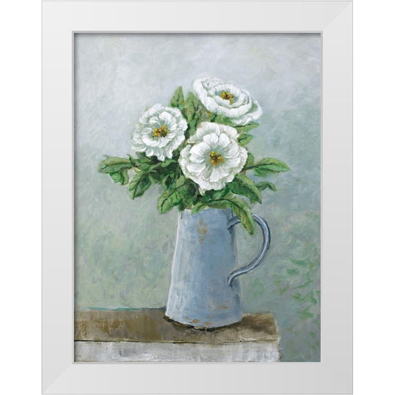 Joy, Julie 25x32 White Modern Wood Framed Museum Art Print Titled - Armour Des Fleurs