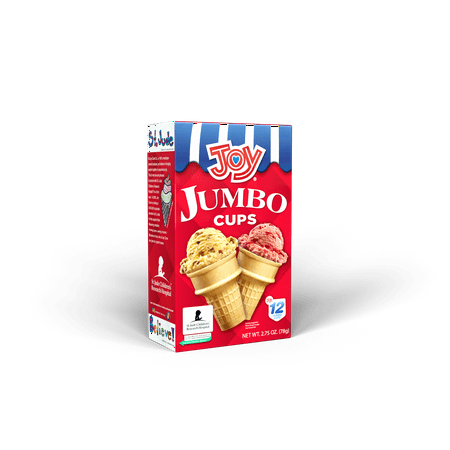 Joy Jumbo Cups, 2.75 oz., 12 Count