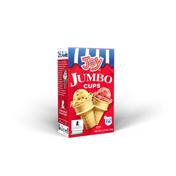 Joy Jumbo Cups, 2.75 oz., 12 Count