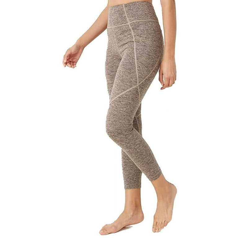 Joy Lab Women's High-Rise Pull-On Brushed Jersey 7/8 Leggings Tan XS, $34  NWT