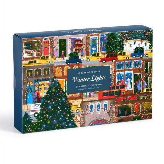 Joy Laforme Winter Lights 12 Days of Puzzles Holiday Countdo