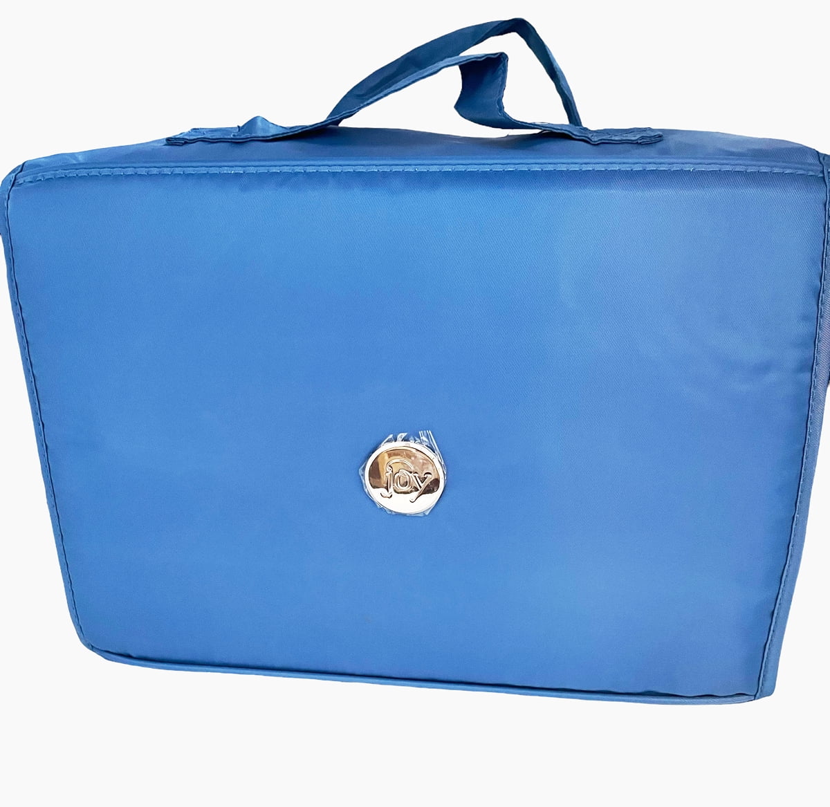 Joy Mangano Deluxe XL Better Beauty Case Bravo Blue