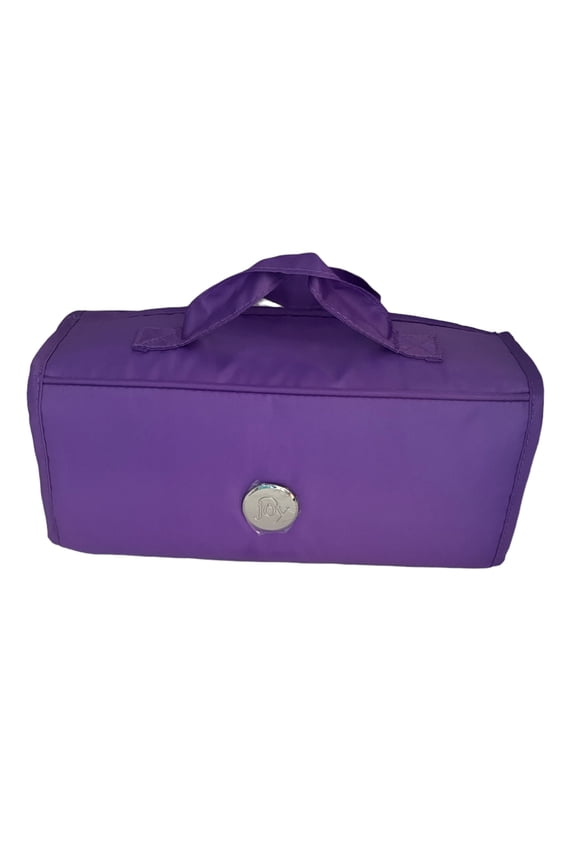 Large Better Beauty Case Roll-up Organizer ~ Purple