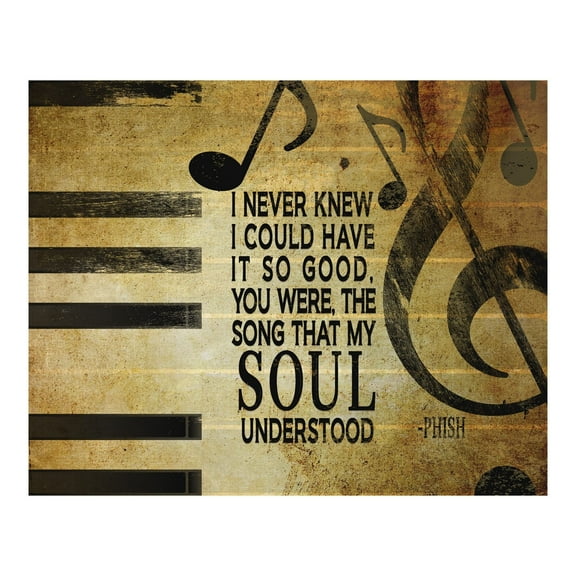 Joy - Phish Rock Typographic Distressed Wall Art poster Wall Decor Music Poster, Great Print For Home Decor, Bedroom Decor, Office Decor, or Man Cave Room Decor Aesthetic