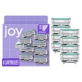 thumbnail image 1 of Joy razor blade cartridge refill for women, 8 blade refills, 1 of 9