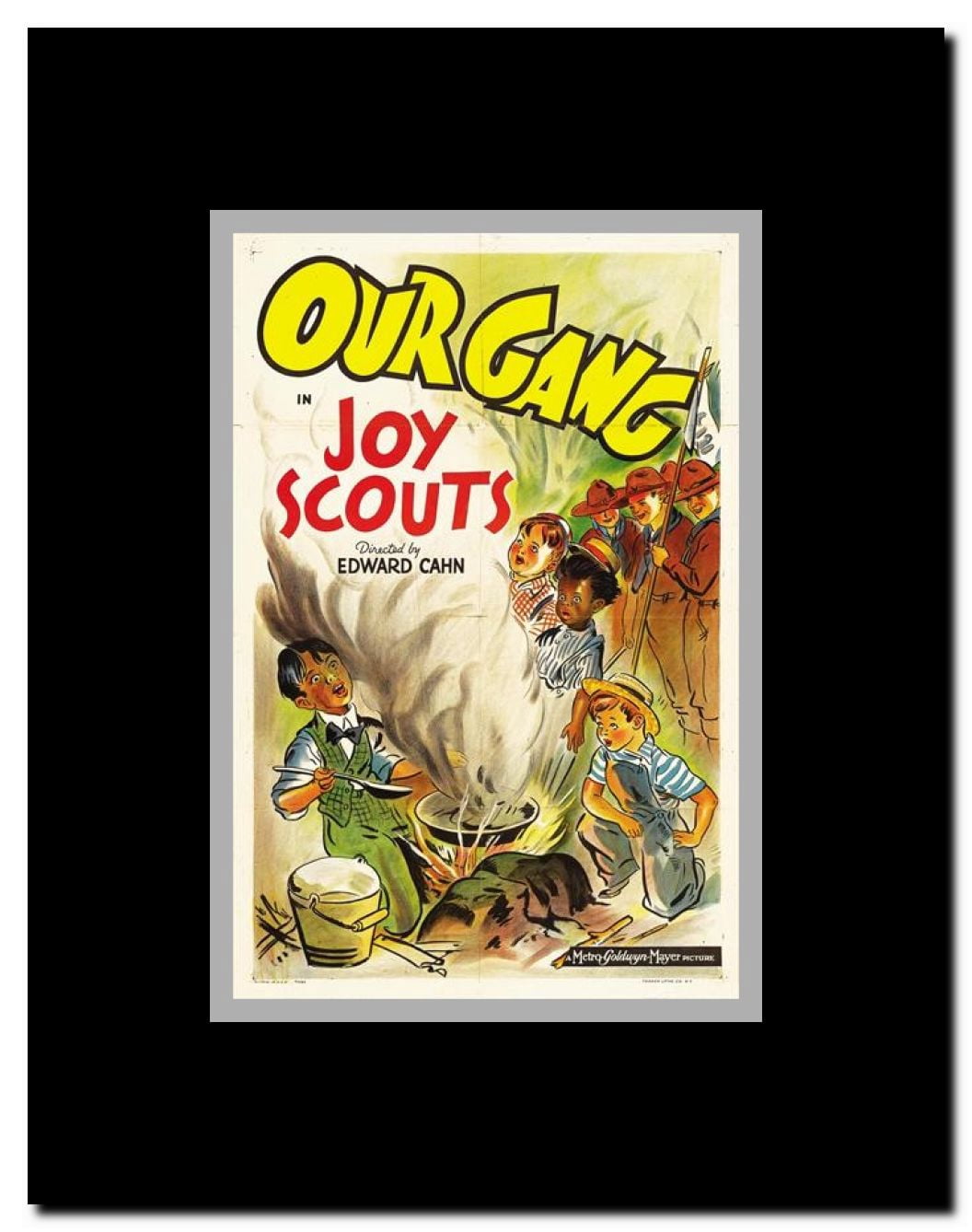 Joy Scouts Framed Movie Poster
