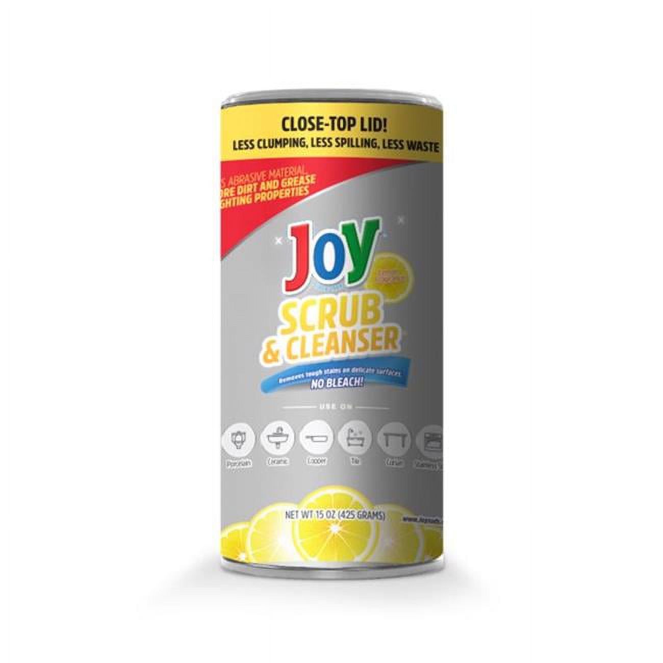 Joy Scrub & Cleanser 1028611 15 oz Joy Lemon Scent Cleanser Powder