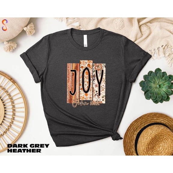 Joy Shirt, Christian Gift, Bible Verse Shirt, Faith Shirt, Religious Shirt, Church Outfit, Jesus Lover Tee, Faith Based T-Shirt BLACK Unisex S-5XL Hot Trending Shirt, Vintage Birthday Gift