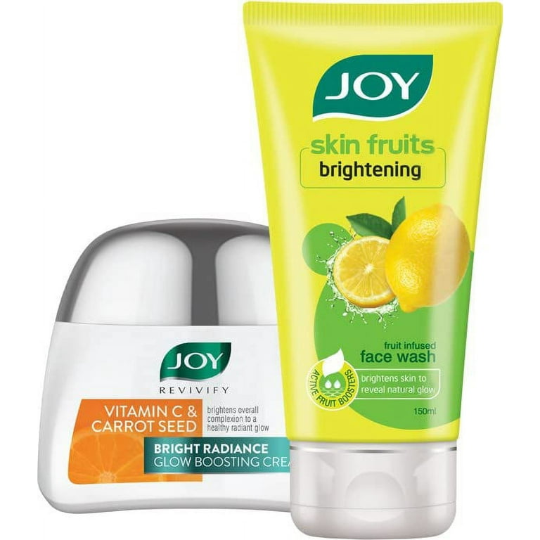Joy Skin Fruits Lemon Brightening Face Wash 150ml Revivify
