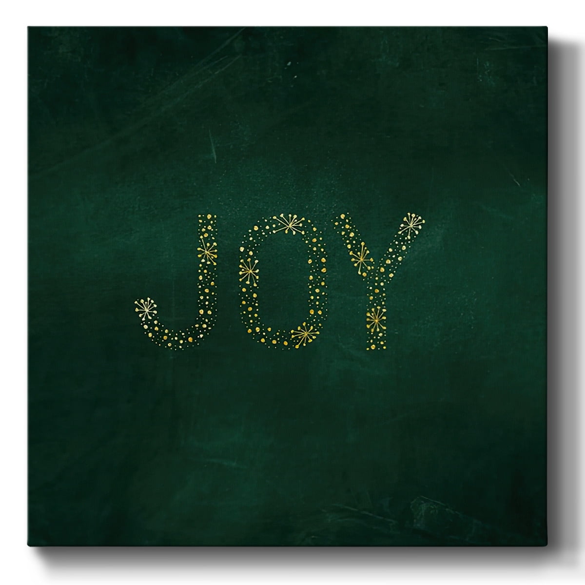 Joy Starburst - Green- Gallery Wrapped Canvas