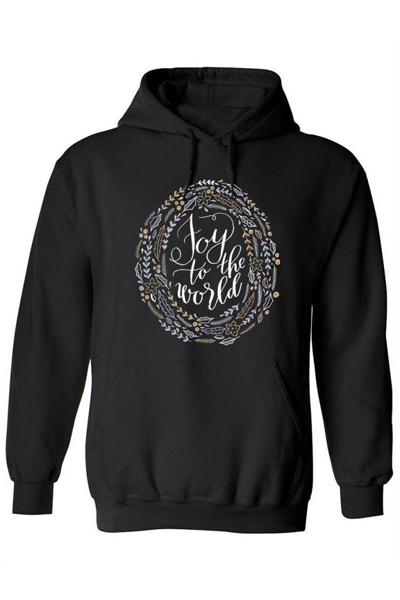 Joy To The World Design Hoodie Women -Image by Shutterstock, Female x-Large