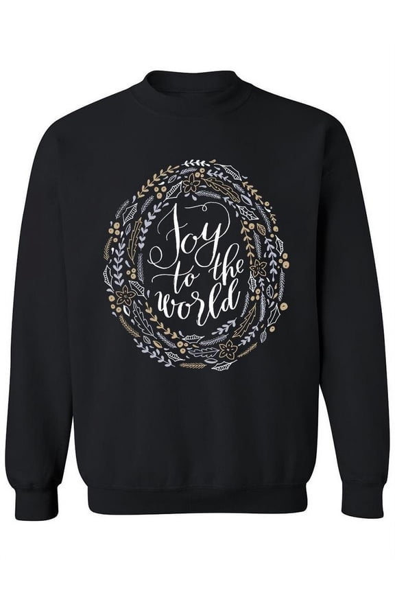 Joy To The World, Design Sweatshirt Women -Image by Shutterstock, Female Large