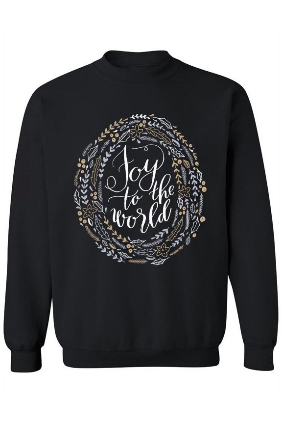 Joy To The World, Design Sweatshirt Women -Image by Shutterstock, Female XX-Large