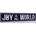 thumbnail image 1 of Joy To The World Tin Sign Funny Christmas Metal Signs Vintage Santa Print Art Poster Wall Decor For Kitchen Patio Yard Office Cafe Bar 4x16 Inch, 1 of 6