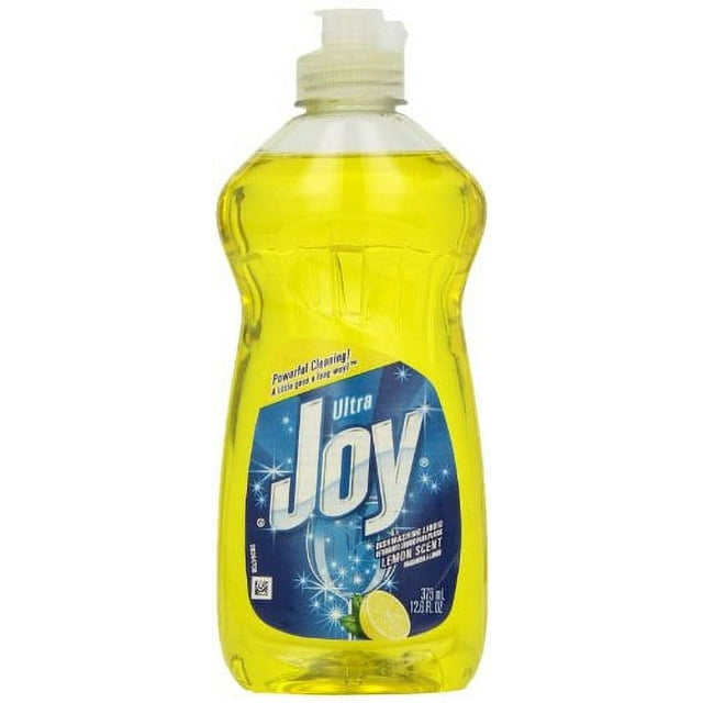 Joy Ultra Dishwashing Liquid Dish Soap, Lemon, 12.6 fl oz