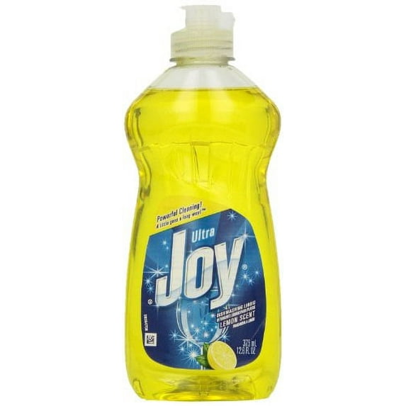 Joy Ultra Dishwashing Liquid Dish Soap, Lemon, 12.6 fl oz