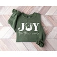thumbnail image 1 of Joy To The World Sweatshirt, Nativity Winter Shirt, Joy Sweatshirt, Winter Gift, Religious Sweatshirt, Christian Gift, Crewneck Shirt Tshirt All Size S-5XL, 1 of 5