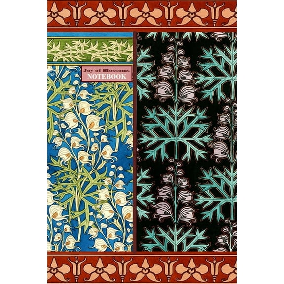 Joy of Blossoms NOTEBOOK [ruled Notebook/Journal/Diary to write in, 60 sheets, Medium Size (A5) 6x9 inches], (Paperback)