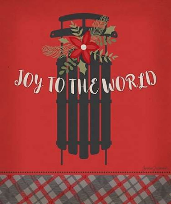 Joy to the World Canvas Art - Jennifer L Wambach (24 x 24)