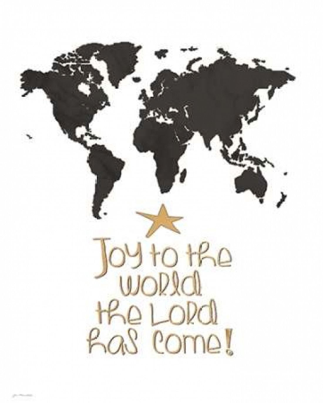 Joy to the World Canvas Art - Jo Moulton (24 x 30)