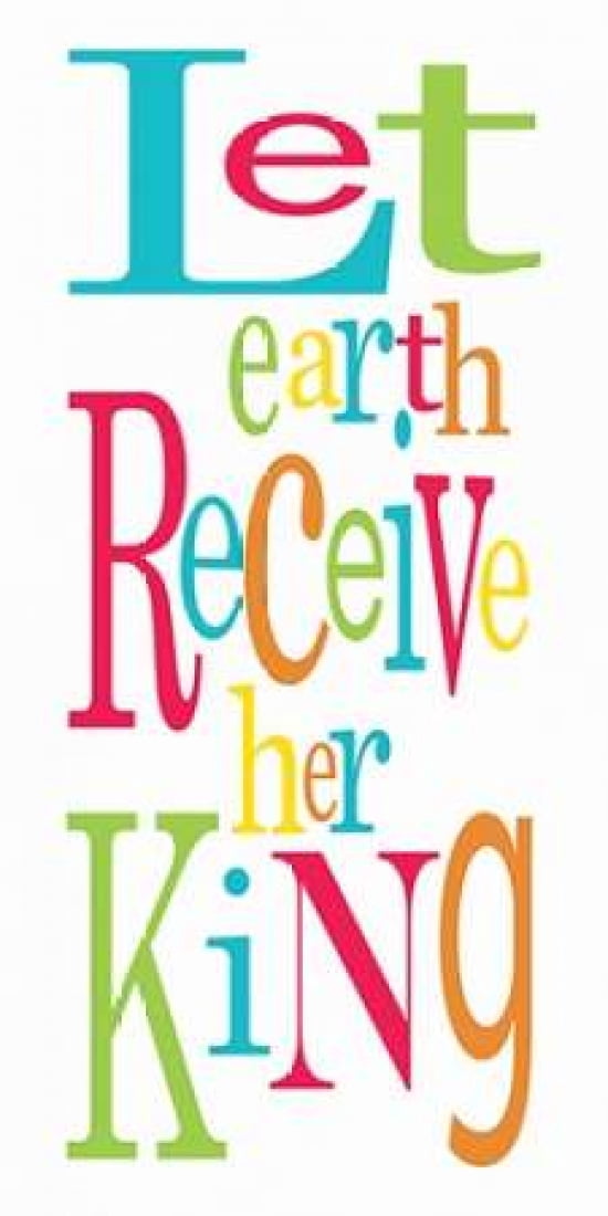 Joy to the World III Canvas Art - Alli Rogosich (24 x 48)
