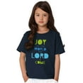 thumbnail image 1 of Joy to the World Lord Has Come Girls Kids T Shirt Tees Teen Brisco Brands XS, 1 of 6