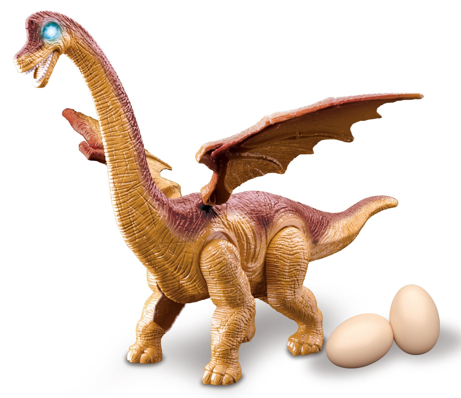 JoyABit Brachiosaurus Dinosaur Toy Walks And Lays Eggs