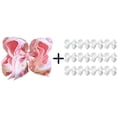 thumbnail image 1 of JoyBowie 13pcs  Girls' Hair Accessory Set: 12 Solid-Color Bows + 1 Large Hair Ornament—Perfect for Back-to-School, 1 of 7