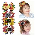thumbnail image 1 of JoyBowie 4pcs School Theme Hair Bows Playful Hair Accessories for Girls Suitable for Classroom Party Events, 1 of 10