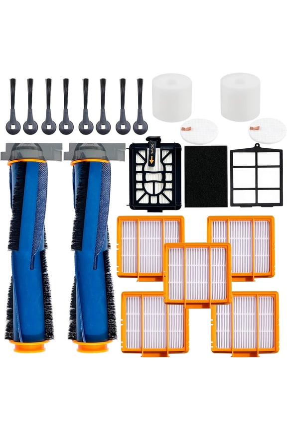 Replacement Parts for Shark AI AV2501S AV2501AE RV2502AE RV2520AOUS AV2510AOUS AV2511AE RV2610WA RV2610WD Accessories:Brush Filter