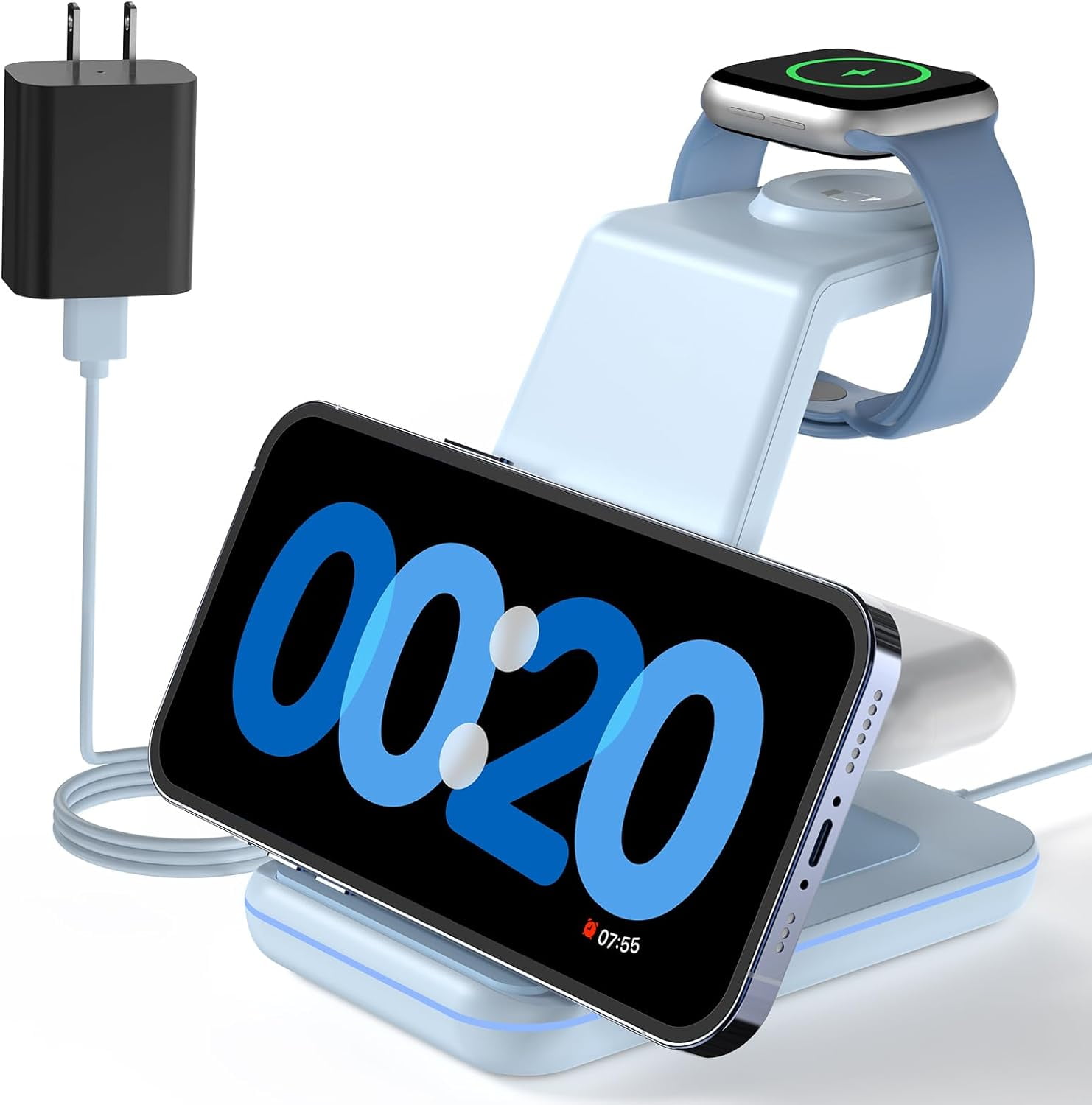 HOT Bedside Iphone Charger Magsafe Charging Pad Bedside