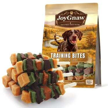 JoyGnaw Sweet Potato & Chicken Bites, Digestive Support Dog Treats for ...