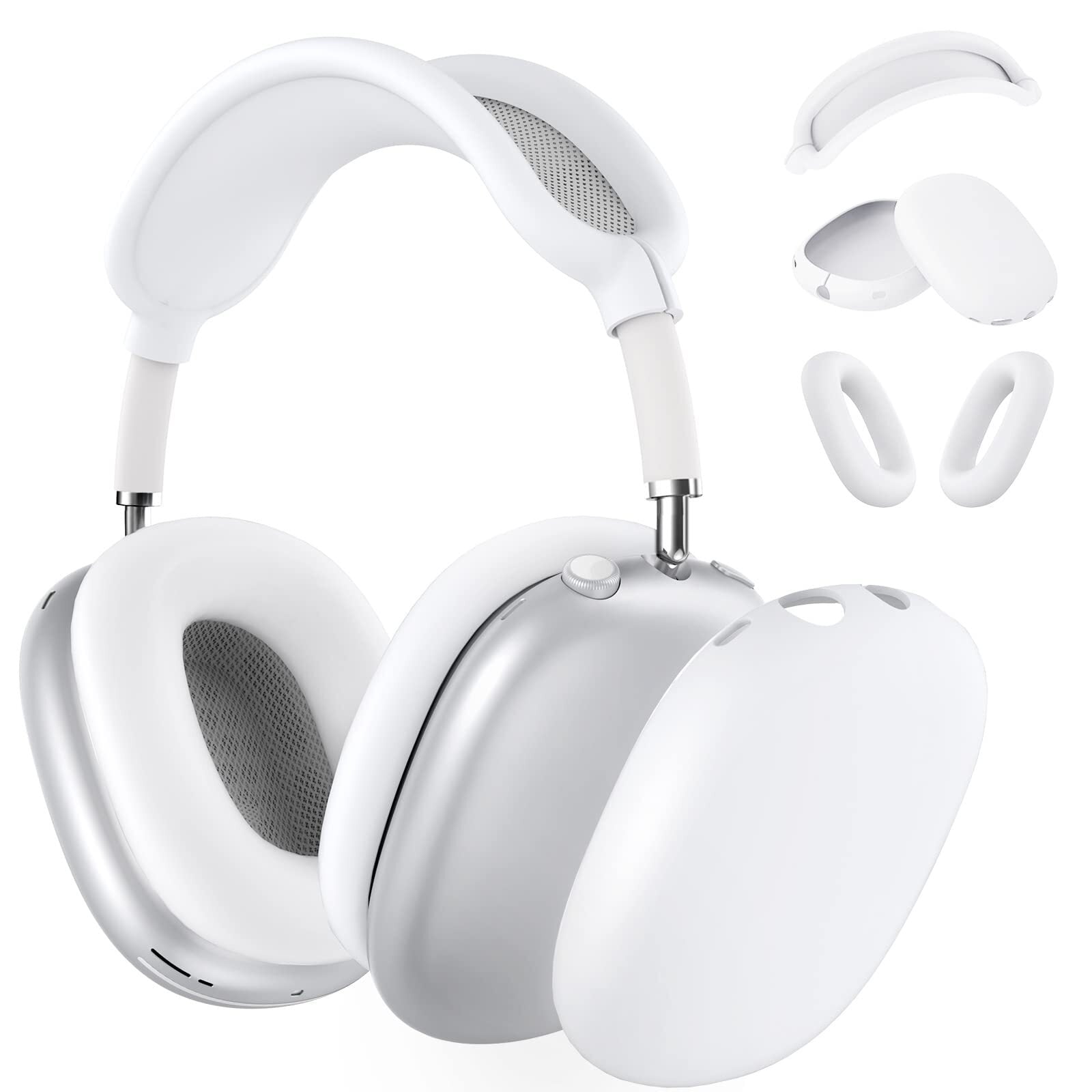 JoyGrow AirPods Max Anti-Scratch Headphone Case, White JoyGrow AirPods Max Anti-Scratch Headphone Case, White