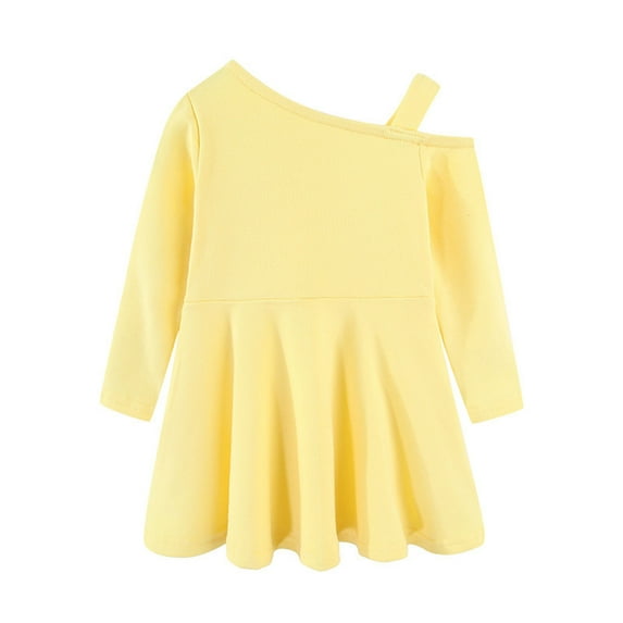 JoyHoop Girls Long Sleeve Ballet Leotards Skirt Toddler Dance Gymnastics Kids Team Basic Ballet Dresse