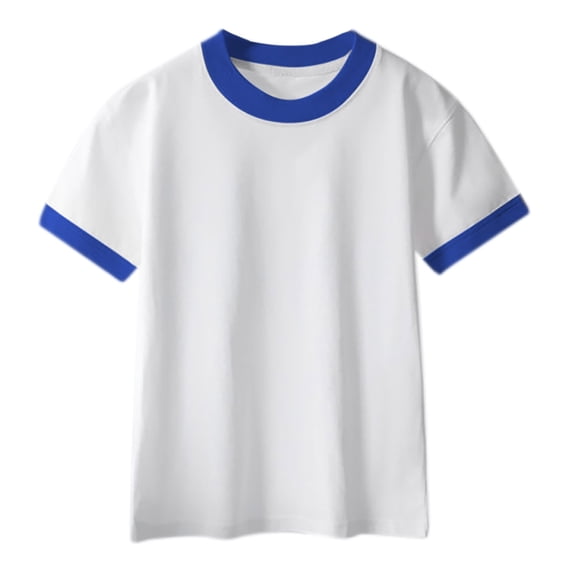 JoyHoop Girls Shirts Short Sleeve Shirt for Girls Soft Cotton Tees Kids Tshirts Clothes Summer Tops T-Shirt